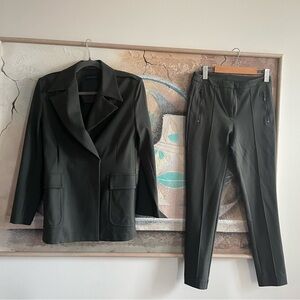 Patrick Assaraf Matching Blazer-Pants Set Sz small